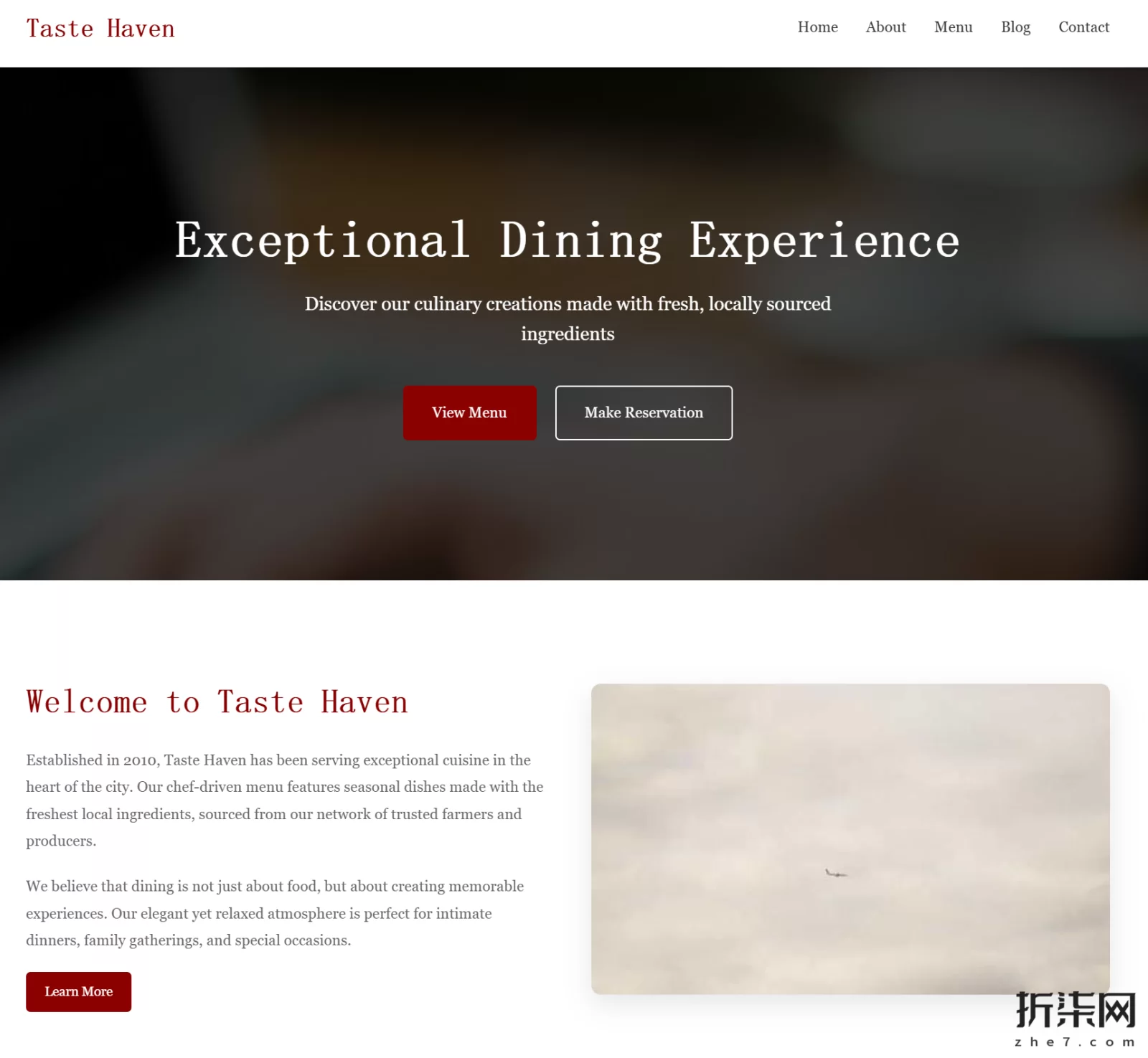 餐饮行业公司创建一个海外企业官网