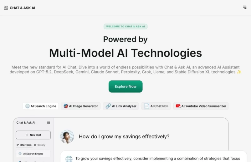 智能对话 & AI 问答 | 高级AI聊天机器人
